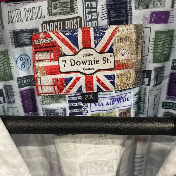 7 Downie st dress shirt 2xl - Picture 3 of 3